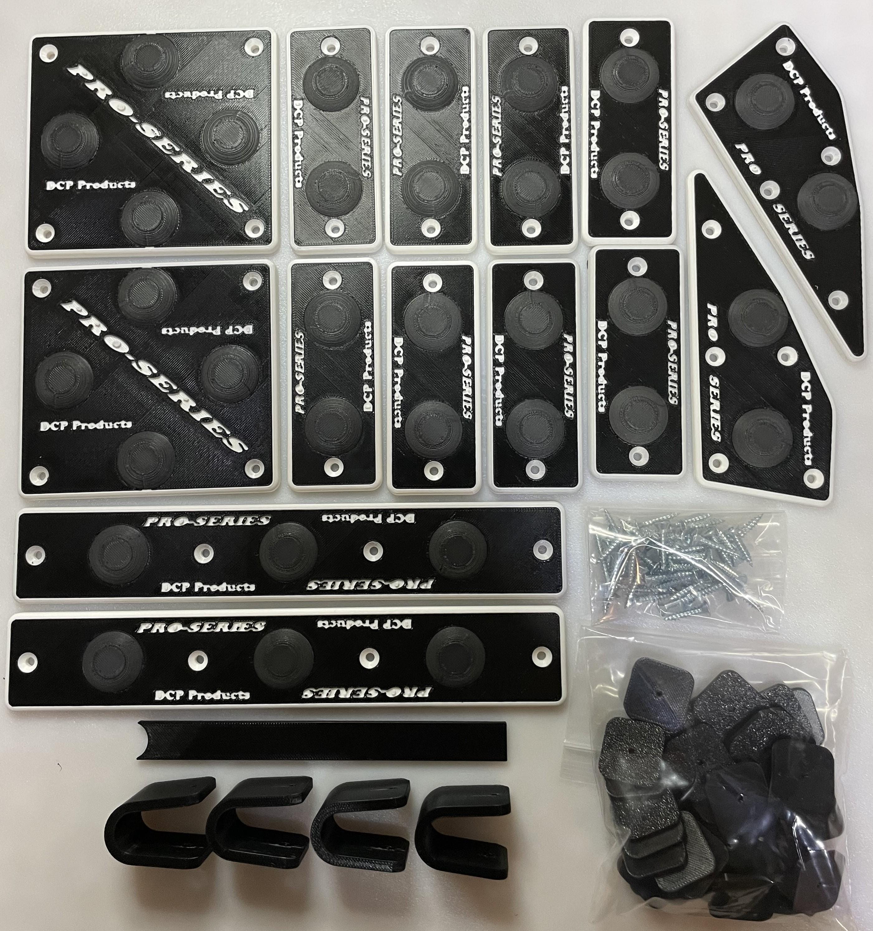 Goalie Pad Sliders - Pro Series Black