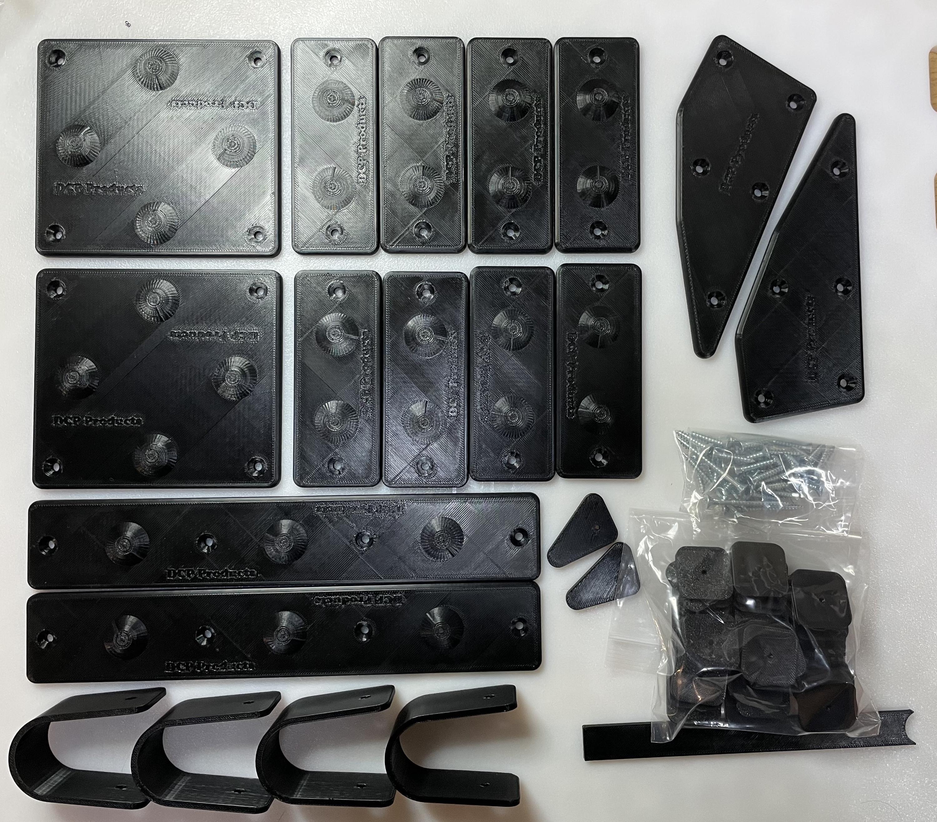 Goalie Pad Sliders - Black