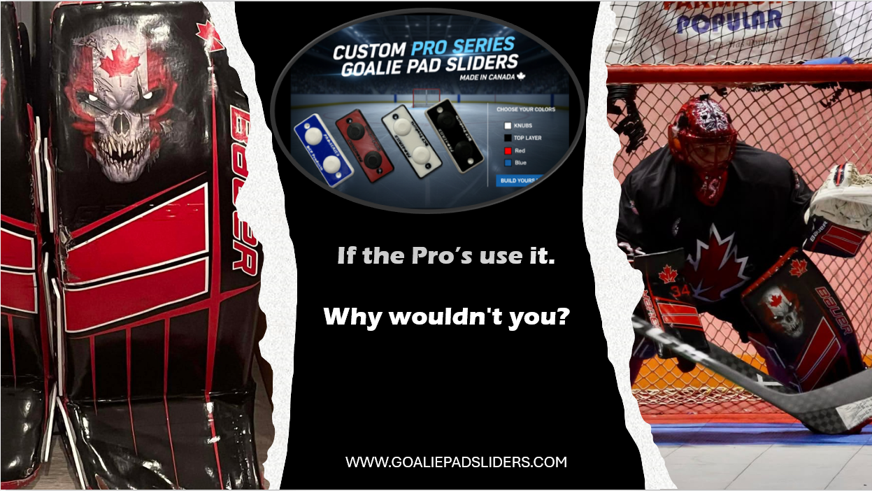 Goalie Pad Sliders Custom Pro Series | DCP Products