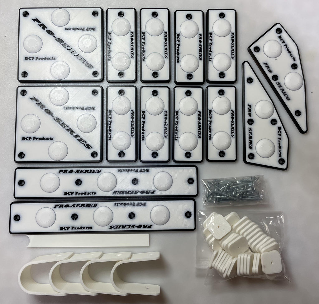 Goalie Pad Slider - Pro Series White