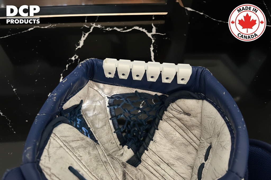 Catcher mitt with DCP Products sliders