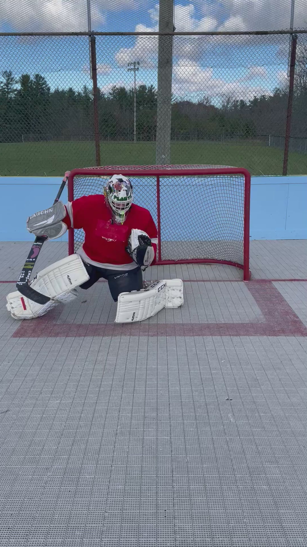 Goalie Pad Sliders - Pro Series White | DCP Products